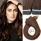 AU CLEARANCE Tape In Remy Human Hair Extensions Full Head Skin Weft 80pcs Thick