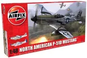 Airfix: North American P-51D Mustang 1:48 Scale Model Kit