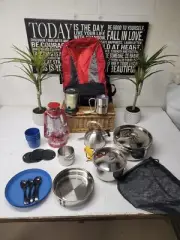 portable camping hiking mess kit / r4 t58