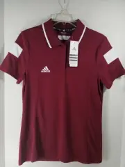 Adidas Climalite Team Burgundy Red Top Size Juniors Medium NWT