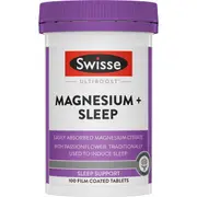 Swisse Ultiboost Magnesium + Sleep Tablets 100 pack