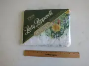 Lady Pepperell Twin Flat Sheet Percale April Meadow pattern NIP