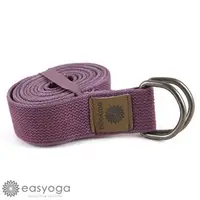 在飛比找PChome商店街優惠-easyoga 瑜珈繩 瑜珈伸展帶 180cm - 紫色 Y