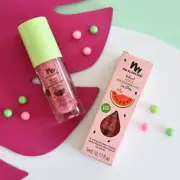No Nasties Natural Kids Lip Gloss Wands Bright Watermelon