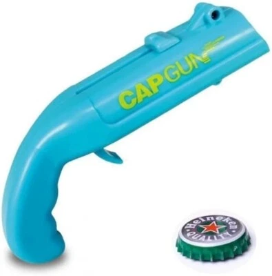 1Pcs Cap Gun Launcher Shooter Bottle Opener,Bottle Opener, Funny, Bottle Opener