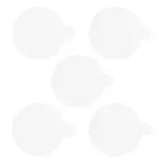 5pcs Watch Glass Screen Protectors 24mm Anti-Blue Light TPU Smartwatch Film