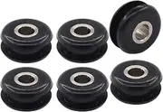 Pack of 6 Gas Fuel Tank Mounts Rubber Grommets for Harley Heritage Softail Springer Bad Boy Fatboy