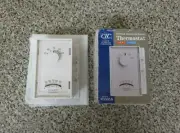 New CTC 43005A 43005 50-90F 24V Heat-Cool Universal Mechanical Room Thermostat