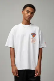 Factorie - Oversized Nba T Shirt - Lcn nba silver marle/knicks script