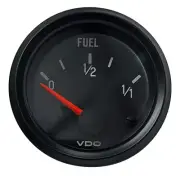 Cockpit Fuel Gauge 10- 180 Ohms, Fits VW Bug Air Cooled, VDO 301015
