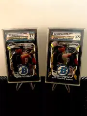 2014 BOWMAN CHROME JUMBO FOIL PACK SMC 8.5 NMT-MT+ BRYANT/BETTS! NICE !! #1095