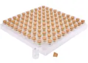 100 Pack 5ml Small Glass Bottles with Corks for DIY Crafts Arts Storage Party