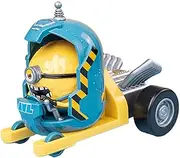 Minions Despicable Me 4 Toys,Minion Mega Jerry Capsule Toy Cars Gifts for Toddler Boys and Girls Age 3 4 5 6 7 8 Year Old, Friction Powered Cars Pull Back Minions Action Figure Party Favors