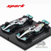 Spark1:64 F1 2022 Mercedes-AMG W13 E Performance NO.44/NO.63 Diecast Model Car