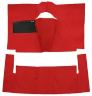 1961 Ford Galaxie Sunliner Convertible Fits Flat Front Replacement Loop Carpet