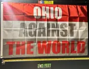 Ohio State Flag FREE SHIPPING 9 Against The World B Beer Dorm Room Sign USA 3x5'