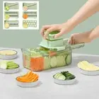 Vegetable Fruit Peeler Multi-Function Chopper Steel Slicer Dicer Grater Set HOT