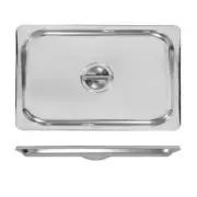 6x Lid for Bain Marie Tray / Steam Pan / Gastronorm / GN 1/1 Stainless Steel