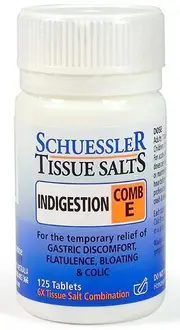 Schuessler Tissue Salts Comb E | 125 tablets
