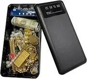 Secret Stash,Hiding Safe for Valuables - Power Bank Shape Jewelry Storage Hiding Containers for Necklaces Rings Valuables