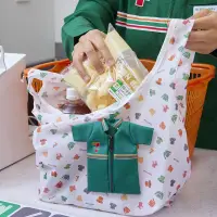 在飛比找蝦皮購物優惠-日本711制服造型手提購物袋 環保袋