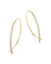 Bloomingdale's Fine Collection Micro-Pave Diamond Threader Earrings in 14K Yellow Gold, 0.50 ct. t. w.