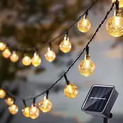 [YOXUE] LED Solar Ambient Lights, 42ft/13M 100 LED 8 Mode Solar String Lights, Waterproof Solar Outdoor Christmas Lights for Garden, Patio, Fence, Balcony, Christmas Tree Decorations (Warm Colors)