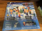 Springbok 30th Anniversary A Charlie Brown Christmas 500 Piece Family Puzzle B9