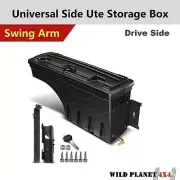 Ute Tub Universal Lockable Side Tool Box Storage fit Hilux Ranger Triton Dmax Na