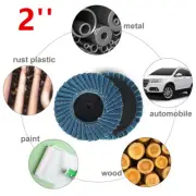20 Pieces 2 Inch Flap Disc 60 80 Grit Angle Sander Sanding Disc for Die Grinder