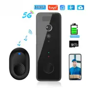 5G2.4G1080P WiFi Doorbell Dual Band Wireless Home Waterproof APP Remote Intercom