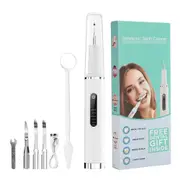 Ultrasonic Teeth Cleaner Plaque Remover Electric Dental Scaler Tool For Tartar Calculus Removal Coffee Teeth Whitening Polishing