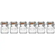 Kilner Airtight Sealed Reusable Excellent Quality Spice Jar Set 70mL (7pcs)