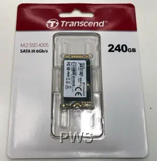 ☆【創見 MTS420S 240G 240GB M.2 2242 SATA SSD 固態硬碟】☆256G 256GB