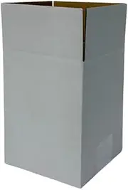 OZPACK Shipping Boxes (100pcs/140x135x175mm) – White Cardboard Boxes for Posting | Postal Box Mailers for E-commerce & Small Business Packaging | Lightweight & Strong Recycled Cardboard