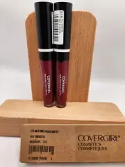 CoverGirl Melting Pout Matte Metallic Lipstick - 315 All Nighter ((Lot of 2))