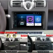 Android 11 Car Stereo Radio GPS Navi Carplay For Benz Smart Fortwo W451 2005-10