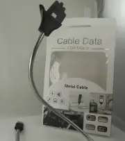 Cable Data Coilo Brace Metal Cable Made for IPHO IPAD Android type C