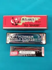 HOHNER "OLD STANDBY" 34B ~ HARMONICA ~ KEY Of C ~ New In Box