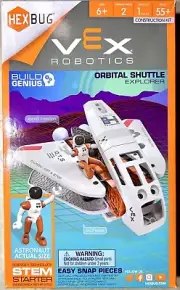 Hexbug VEX Robotics Orbital Shuttle Explorer 55+ Pcs STEM Starter Sci & Tech