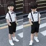 六一兒童演出服男童禮服夏季套裝花小學生幼兒園畢業照服裝表演服 可開發票 母親節禮物