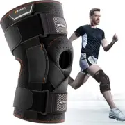 Hinged Knee Brace for Knee Pain with Side Stabilizers Knee Braces for Women M...