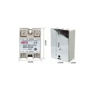 1pcs SSR-40AA 40A Solid State Relay Module 80-250V AC / 24-380V AC W