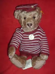 STEIFF Teddy Bear Classic 1907, #027673, 16", Dressed, Mint NRFPkg.