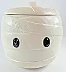 Halloween Mummy Cookie Jar Treat Container Nut Jar 10 Strawberry Street 8"