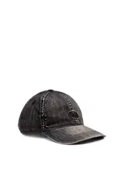 [Diesel] Diesel - Light black stretch denim cap - Caps - Man - Black 02 Black