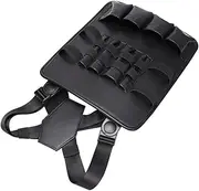 CTIRCHIU Multi Functional Barber Chest Bag Adjustable Vest Tool Pouch for Scissors Combs Clippers Portable Hair Stylist Organizer for Efficient Tool Access Storage