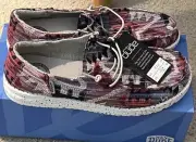 Hey Dude Wendy Funk Multi Aztec Womens Size 9