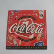 COCA-COLA TOP HITS CD GERMANY PRICES & SELECTION GOOD, LIGHTWEIGHT BOX 1995