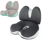 Seat Cushion for Office Chair,Car Seat,Lumbar and Back Support Memory Foam Pillo